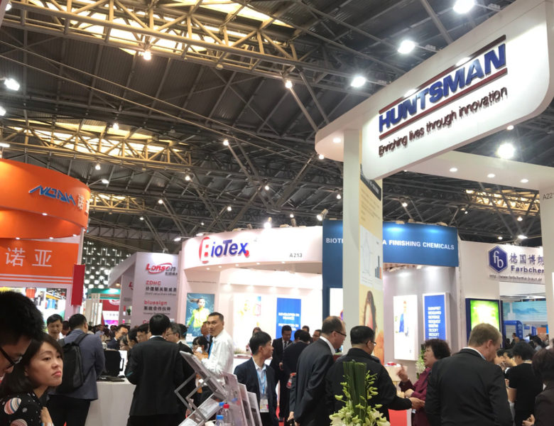 Biotex at Trade Fair Shanghai, China Interdye 2018