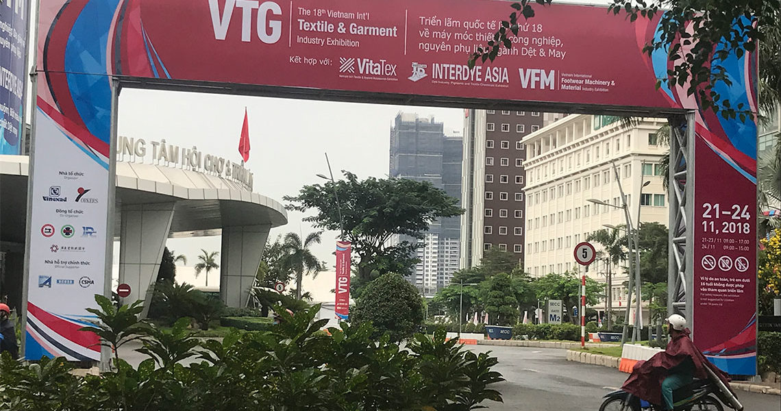 Biotex at Trade Fair – Ho Chi Minh City, Vietnam, The Asia International Dye – November 2018